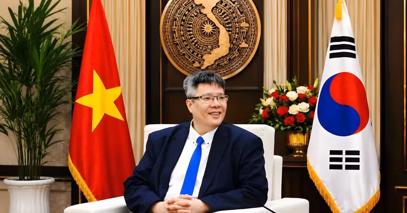 越南祖国阵线中央委员会委员、越南-韩国企业与投资协会（VKBIA）主席、越南-韩国专家与知识分子协会（VKEIA）创始主席陈海灵博士。（图片由陈海灵博士提供）