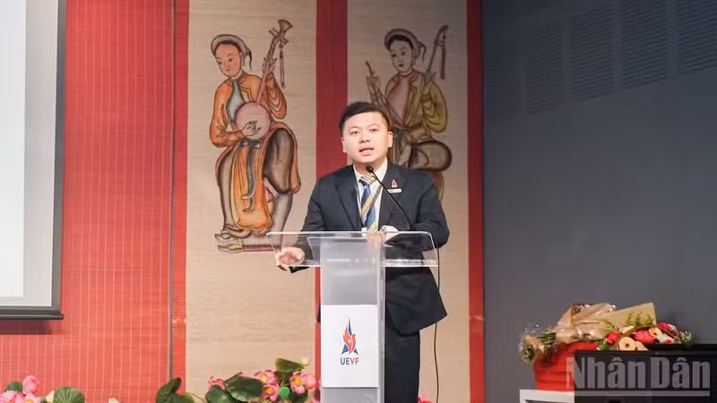 VIETLEAD 2026组委会主任阮潘保瑞发言。