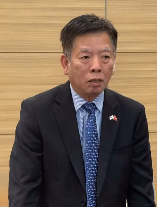 越南驻韩国大使武胡。（图片由越南驻韩国大使馆提供）