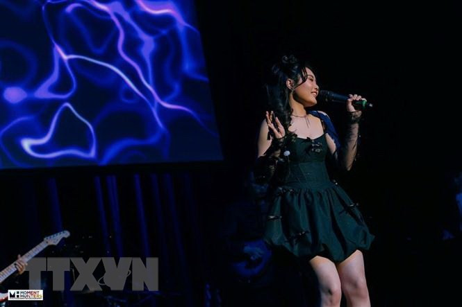 澳大利亚越南留学生尽情施展才艺。 澳大利亚越南留学生尽情施展才艺。