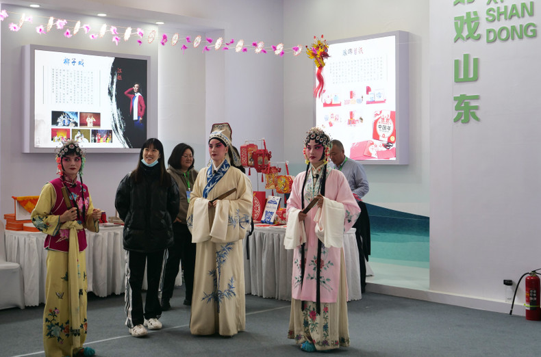 山东的传统艺术。