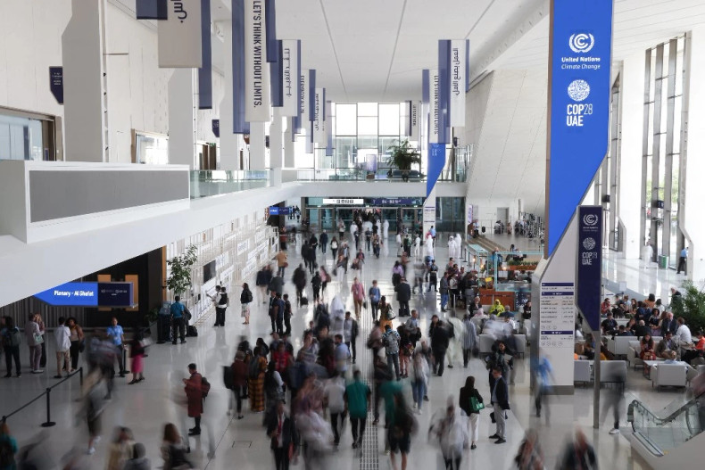 COP28大会会议中心。