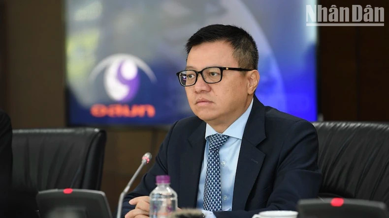 黎国明同志强调了越泰两国新闻机构的良好合作关系。