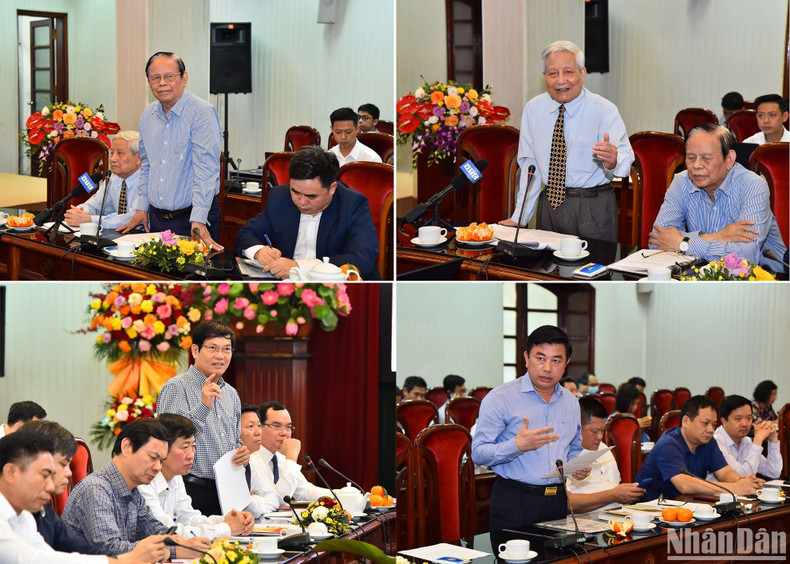 与会代表热情讨论。