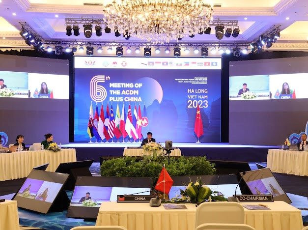 ACDM与中国合作伙伴会议场景。