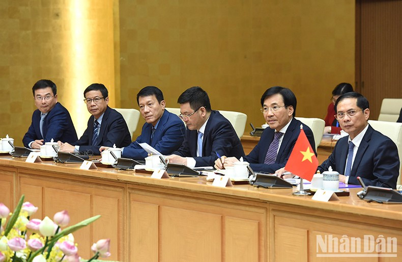 越南代表团成员。