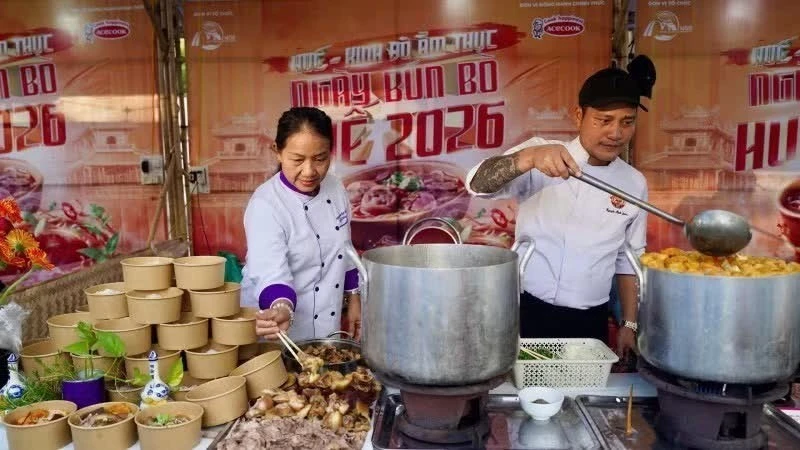 Lễ khai mạc “Ngày bún bò Huế”: Tôn trọng di sản văn hóa ẩm thực Cố đô