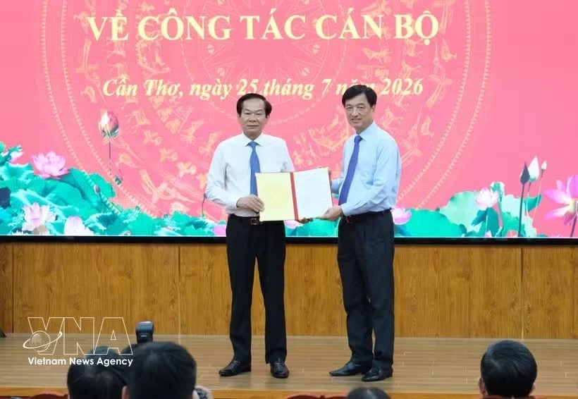 Đồng chí Dư Thanh Bình được bổ nhiệm làm Bí thư Thành ủy Cần Thơ