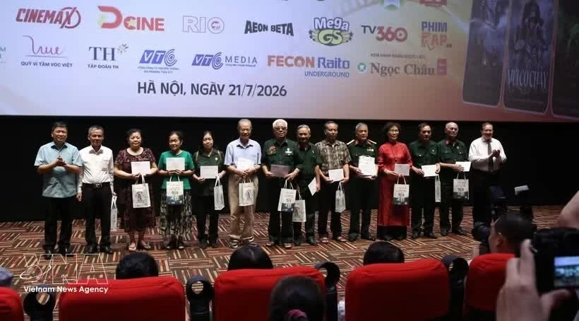 Tuần phim kỷ niệm 79 năm Ngày Cựu chiến binh Việt Nam khai mạc