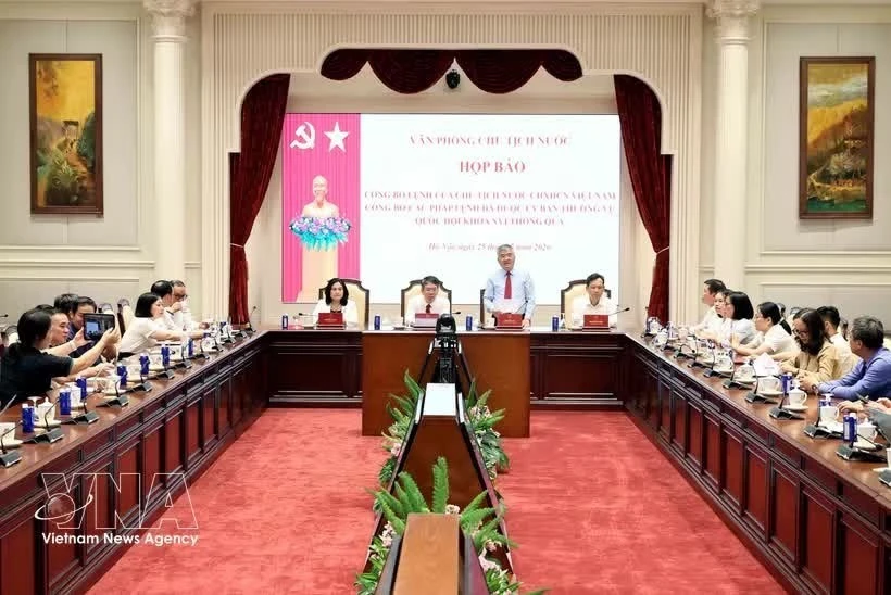 Việt Nam công bố 3 luật mới: cải thiện chế độ ưu đãi đối với người có công với cách mạng, thủ tục cai nghiện ma túy bắt buộc đối với người chưa thành niên và quy định về chi phí tố tụng