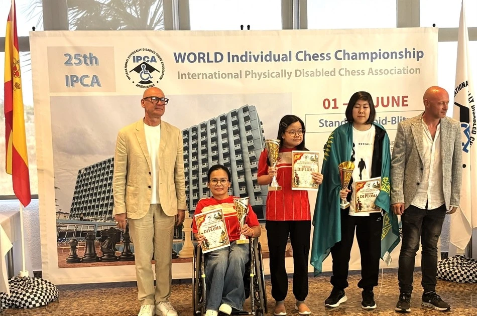 Đội tuyển cờ vua khuyết tật Việt Nam tỏa sáng tại Giải vô địch cờ vua khuyết tật thế giới 2026