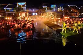 实景秀《华闾舞画》。（图片来源：越通社）