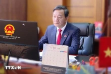 越南驻老挝大使阮明心。（图片来源：越通社）