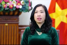 越南外交部副部长黎氏秋姮。（图片来源：越通社）