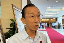 胡志明市代表陈黄银。（图片来源：越通社）