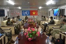 评估结果交流。（图片来源：第3号工兵队）
