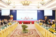 对话会场景。（图片来源：胡志明市市委门户网站）