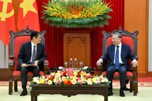 越共中央总书记苏林会见日本驻越南大使伊藤直树。