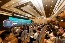 2025年越南发展桥梁论坛场景。（图片来源：越通社）