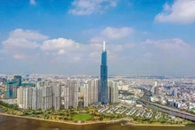 胡志明市努力发展成为国际金融中心。（图片来源：越通社）