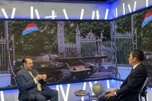 委内瑞拉环球电视台（Globovisión）刚播放节目《越南革命英雄主义：从争取独立的战争到国家建设的征程》。（图片来源：越通社）
