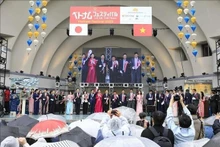 越南文化节在日本盛大开幕。（图片来源：越通社）