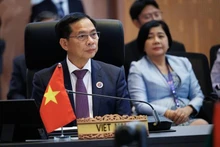 越南政府副总理、外交部长裴青山。（图片来源：越通社）