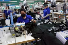 2025年越南纺织品出口虽然会受到影响，但不会“震荡性”下滑。（图片来源：越通社）