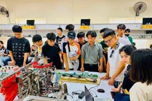 越南为科学、技术、工程和数学（STEM）等领域培养高素质、高技能的人力资源队伍。（图片来源：越通社）