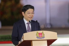 新加坡总理黄循财。（图片来源：新华社/越通社）