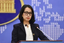 越南外交部发言人范秋姮。