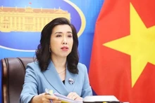 越南外交部副部长黎氏秋姮。