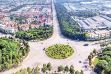 平阳省滨吉市（Bến Cát）美福3工业-都市和服务区一角。