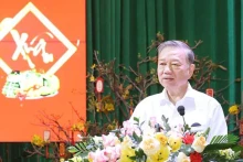 越共中央总书记苏林。