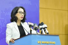 越南外交部发言人范秋姮。