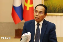 老挝人民革命党中央政治局委员、中央书记处常务书记、老挝国家副主席本通·吉玛尼。