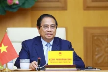 越南政府总理范明正出席气候行动峰会