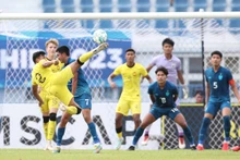 正时赛两支球队0-0平局进入点球大战。