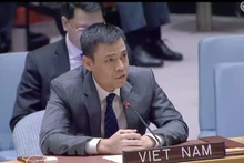 越南常驻联合国代表团团长邓黄江大使。