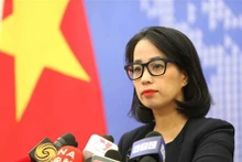 越南外交部发言人范秋姮。