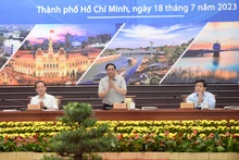 范明正总理做指导性发言。