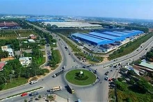 同奈省Sonadezi工业区一角。
