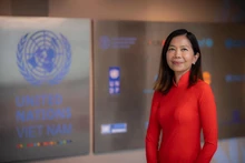 联合国驻越南协调员宝琳·塔梅西斯。