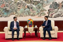 范清平大使会见广西壮族自治区党委书记陈刚。