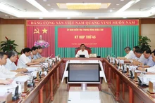 会议场景。（图片来源：越通社）