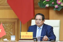 越南政府总理范明正在气候行动峰会上发表讲话【组图】
