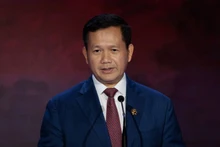 柬埔寨人民党健全中央领导班子—洪玛奈首相当选副主席。（图片来源： 法国新闻社）