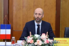 法国公共职能与转型部部长斯达尼斯拉斯·盖里尼。（图片来源：越通社）