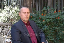 意大利安东尼奥·埃迪齐奥尼出版社社长斯特凡诺·博尼劳里。（图片来源：越通社）