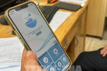附图：应用技术实现捕捞水产品原产地透明化。